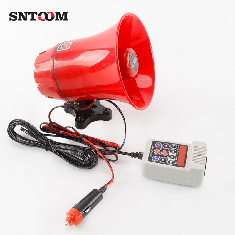 Security and Protection 100HZ-10KHZ DC 12V-60V 23W Power Amplify Loudspeakers Car Smart Speakers Broadcasts Propaganda Horns