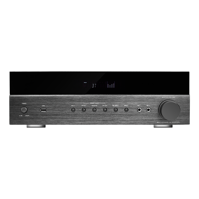 2024 new product 5.1ch sound av amplifier AV-6188HD with BT receiver for home theater system