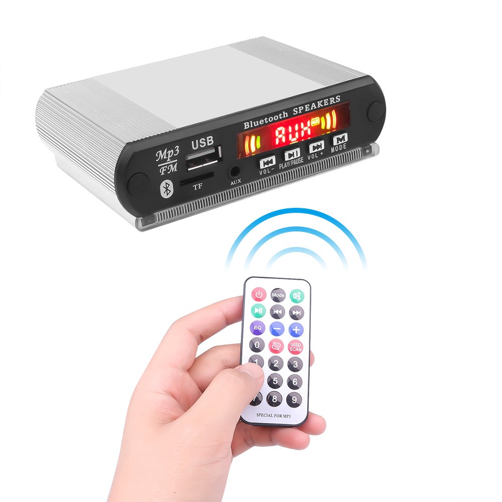 TF READER AUX Audio Voice Recording MP3 Car Mdeia Player FM Decoder Circuit Board