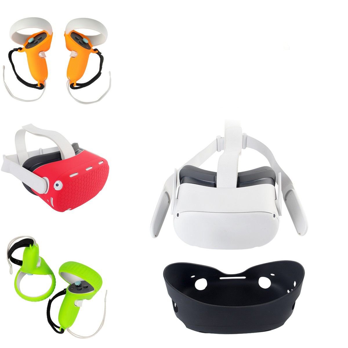 For the Oculus 2 host silicone protective case VR glasses accessory shock-proof dust helmet cover