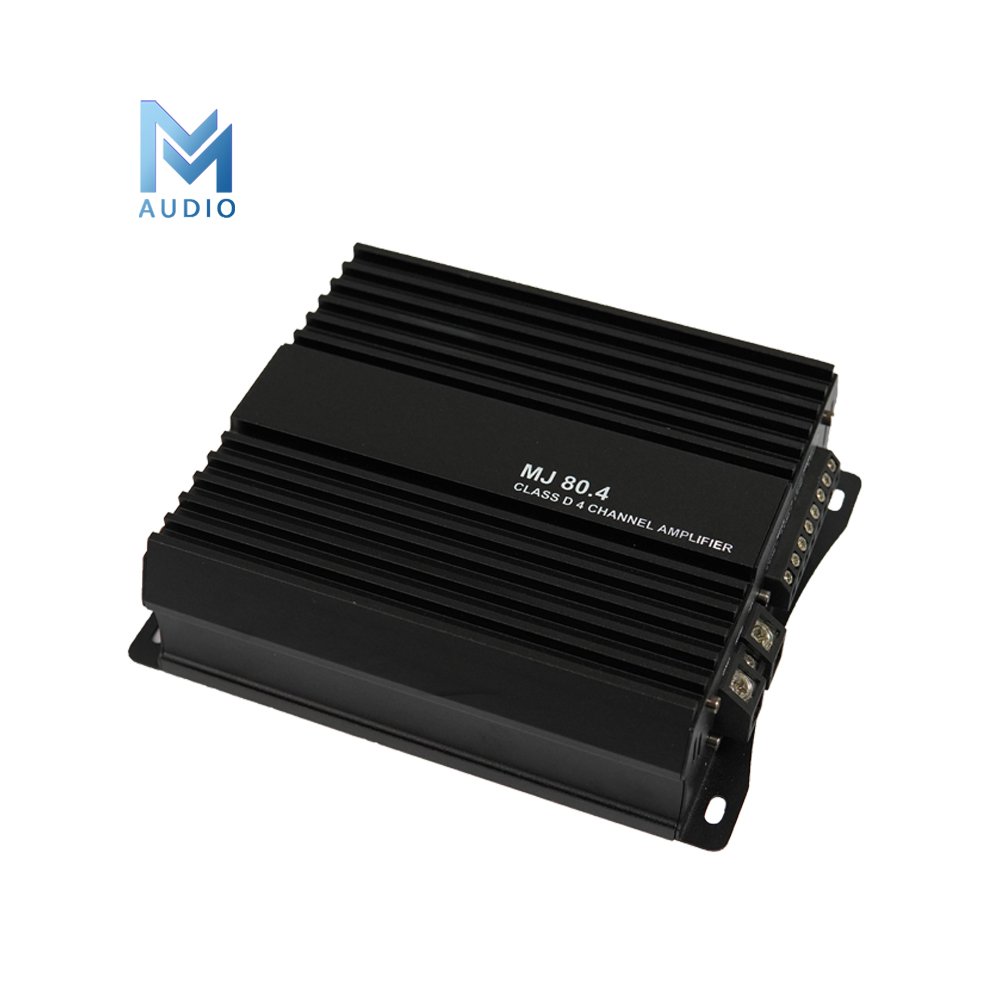 High Quality 80.4BJ Car Audio Amplifier 4 Channel Full Range Class D Speaker Full-frequency Sound System for Car