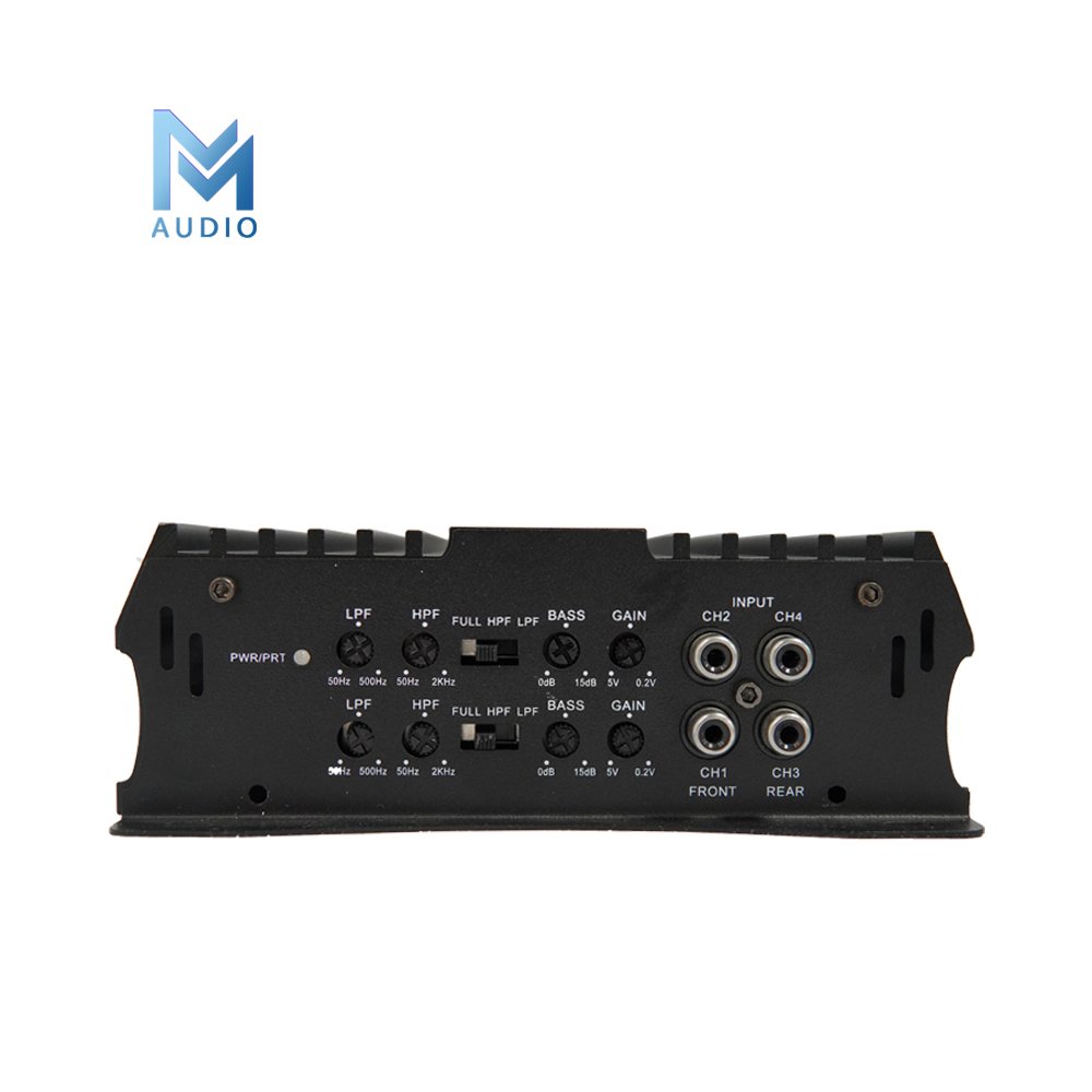 High Quality 80.4BJ Car Audio Amplifier 4 Channel Full Range Class D Speaker Full-frequency Sound System for Car