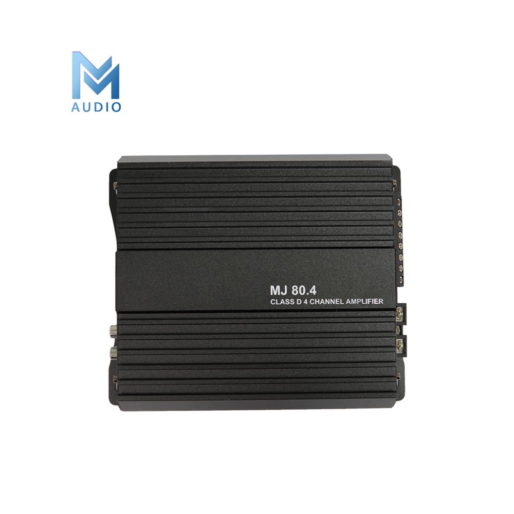 High Quality 80.4BJ Car Audio Amplifier 4 Channel Full Range Class D Speaker Full-frequency Sound System for Car