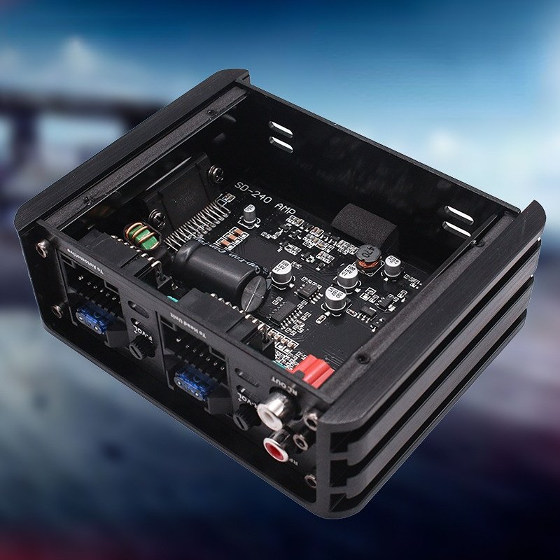 LR AUTO Car Audio Modification Plug and Play Lossless 4-way 6-way Android Large-screen Machine Dedicated DSP Power Amplifier