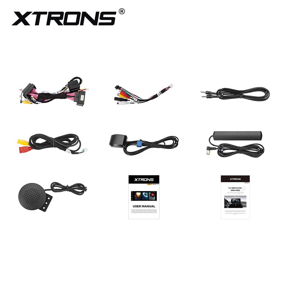 XTRONS 10.25" Snapdragon 662 Car Screen Stereo Android Auto Carplay 4G LTE Multimedia for Car for BMW X3 E83 (2004-2009)
