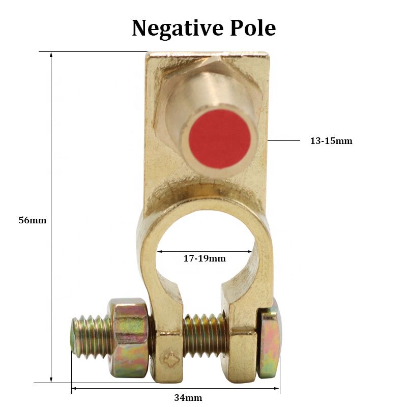 Automotive Car Tractor Brass Battery Terminal/battery Terminal Clamp/car Battery Terminal