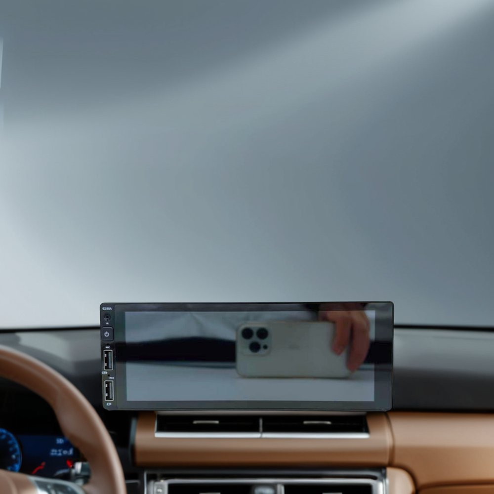 Pioneer 1DIN 6.86-Inch Android Car Radio with Built-In GPS Bluetooth and WiFi TFT Screen Capacitive Dashboard Placement