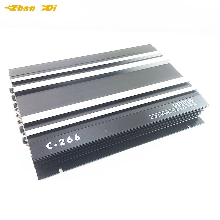 Wholesale Professional Car Amplifier 12v 5800W Class AB Full Rang Power Amplifier 4 Channel Car Audio Amplifier