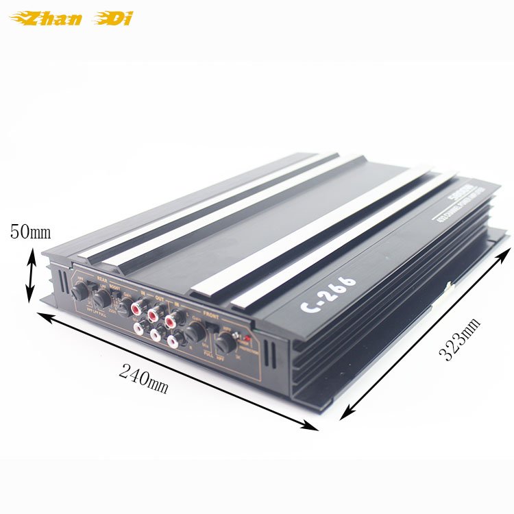 Wholesale Professional Car Amplifier 12v 5800W Class AB Full Rang Power Amplifier 4 Channel Car Audio Amplifier