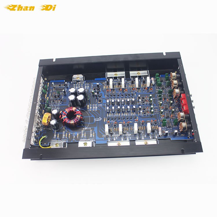 Wholesale Professional Car Amplifier 12v 5800W Class AB Full Rang Power Amplifier 4 Channel Car Audio Amplifier