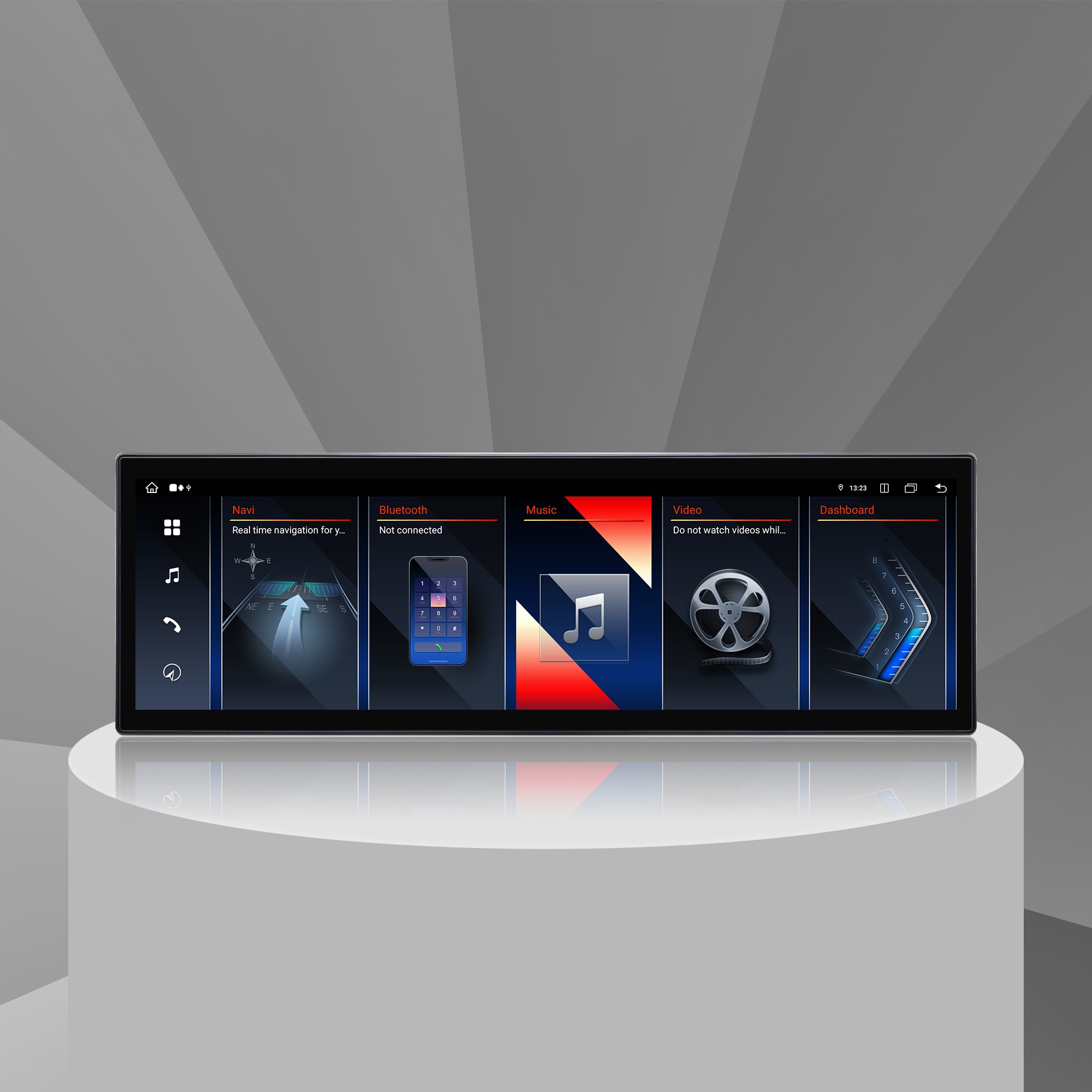 MeiHua 15inch BMW Original Car Radio Suitable for BMW 5 Series E60 E61 E63 Retain the Original Car Functions Android Carplay