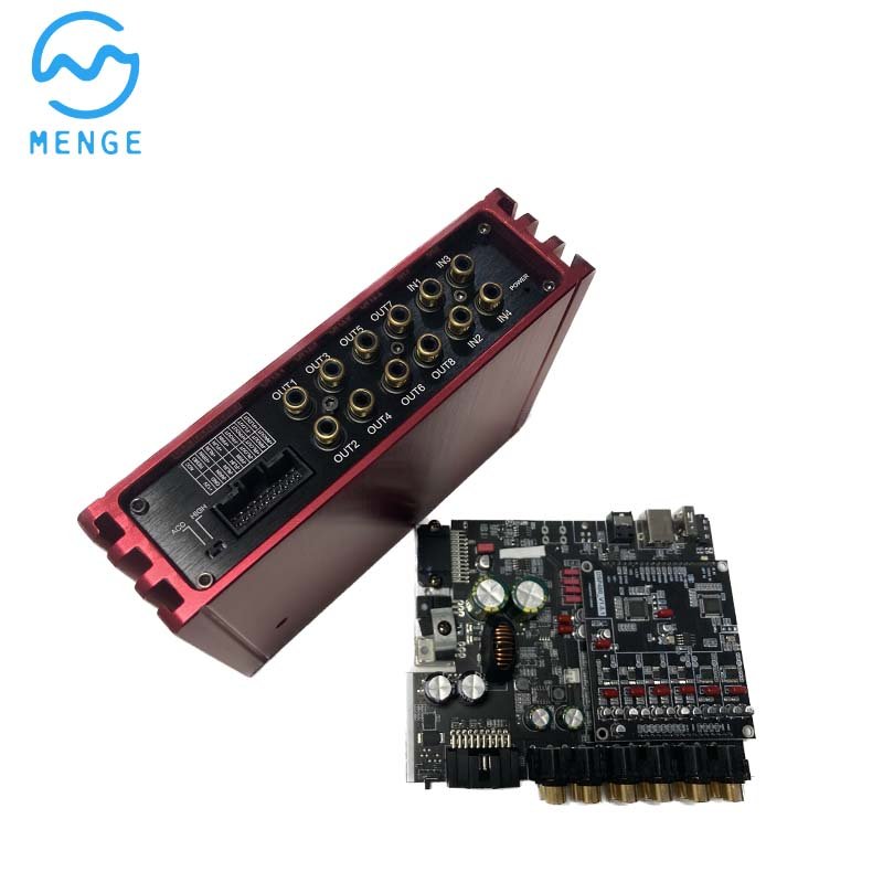 Auto Electronics 5.0 Bluetooth 8 Channel Car Audio Dsp Processor PC Software Operating Multi Channel Dsp Amp