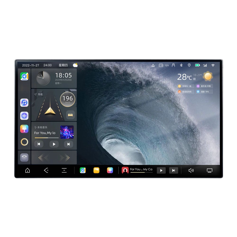 High-end TS20 2.7GHZ Frequency 13 Inch Automotive Head Unit Stereo Car 4g 8 Core Autoradio Android 13 Radio