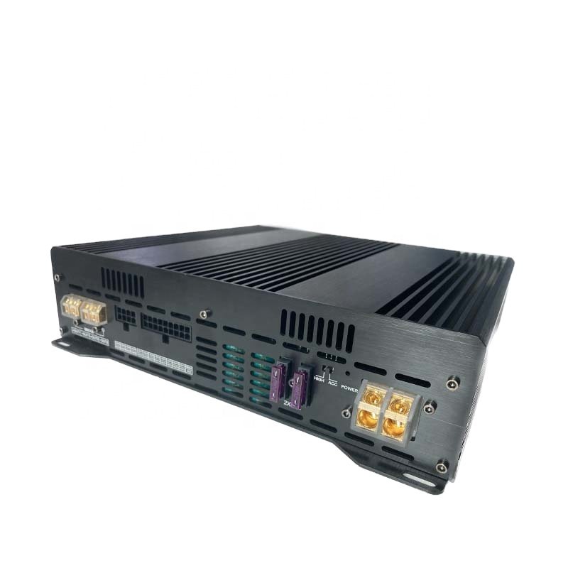 800W 14 Channel 16 DSP System Car Amplifier Audio Bass Class AB Car Power Amp Subwoofer
