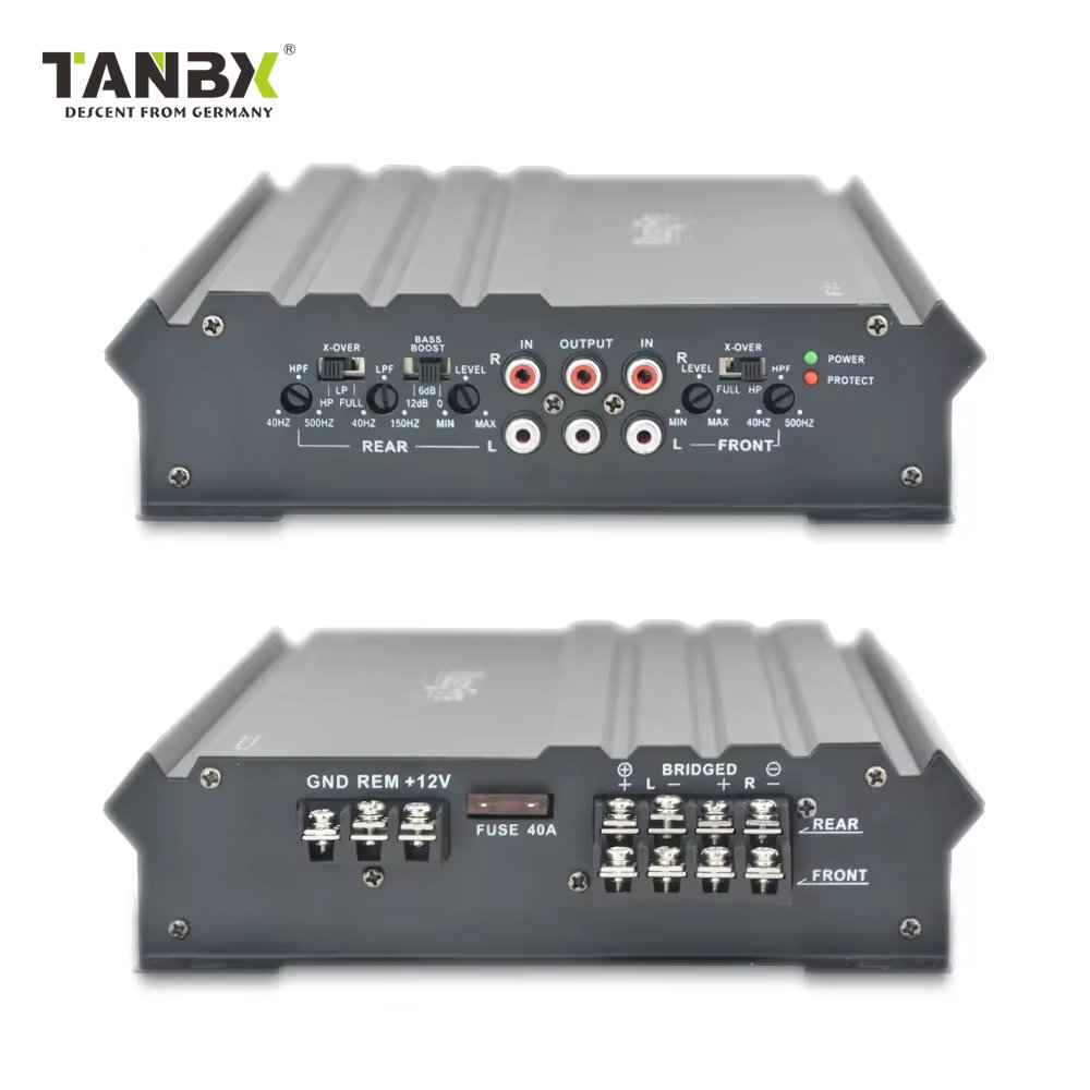 200W New Modle Factory Price 4 Channel Sound Digital High Power Car Amplifier Quality Class AB Cheap Price MF-41.4