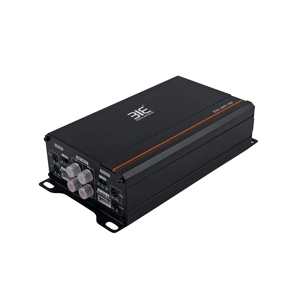 CU-60.4 Class D 4 Channels Car Amplifier 12V Small Size Car Power Amplifier Mini Amplifier