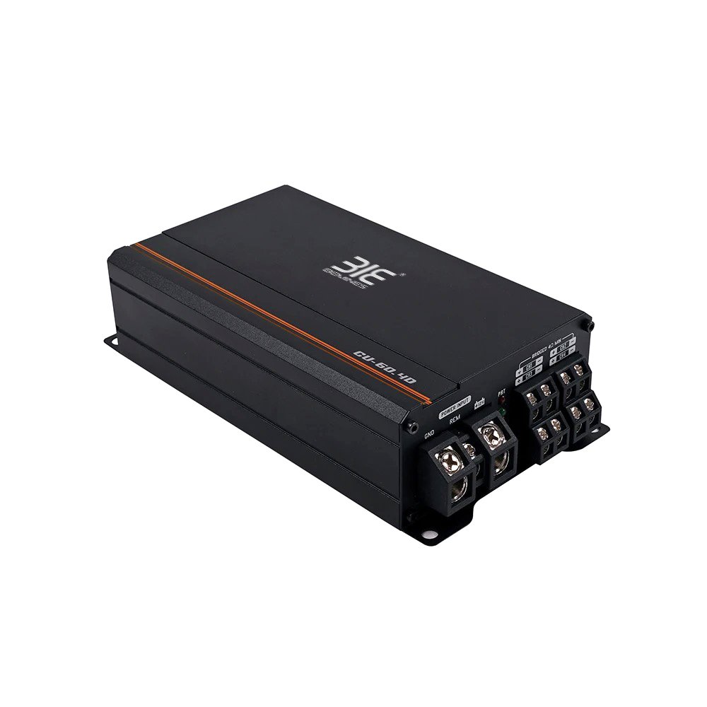 CU-60.4 Class D 4 Channels Car Amplifier 12V Small Size Car Power Amplifier Mini Amplifier