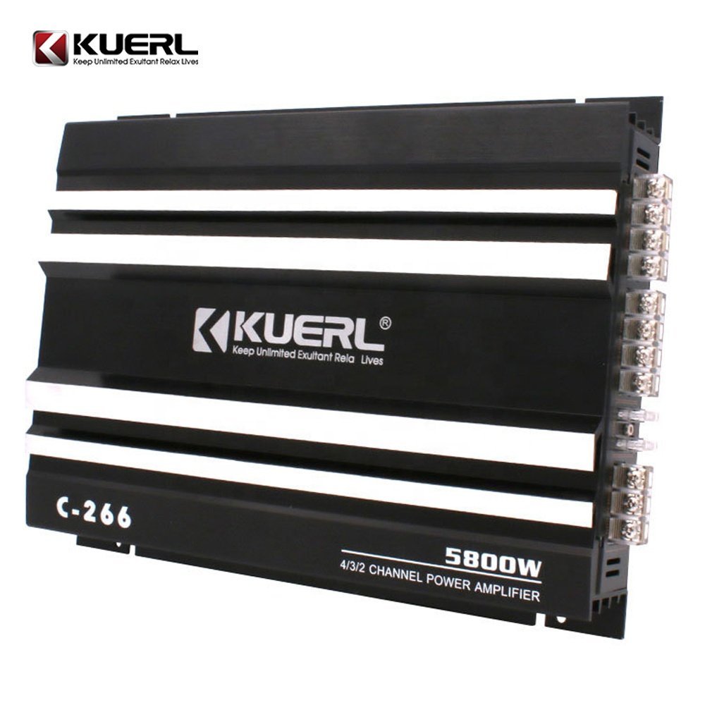 Wholesale Professional Car Amplifier 12v 5800W Class AB Full Rang Power Amplifier 4 Channel Car Audio Amplifier