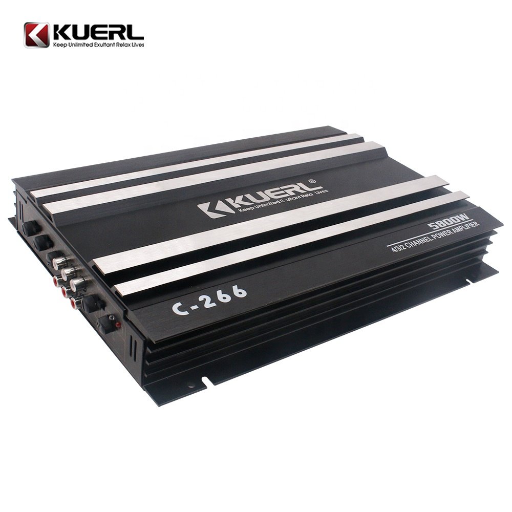 Wholesale Professional Car Amplifier 12v 5800W Class AB Full Rang Power Amplifier 4 Channel Car Audio Amplifier