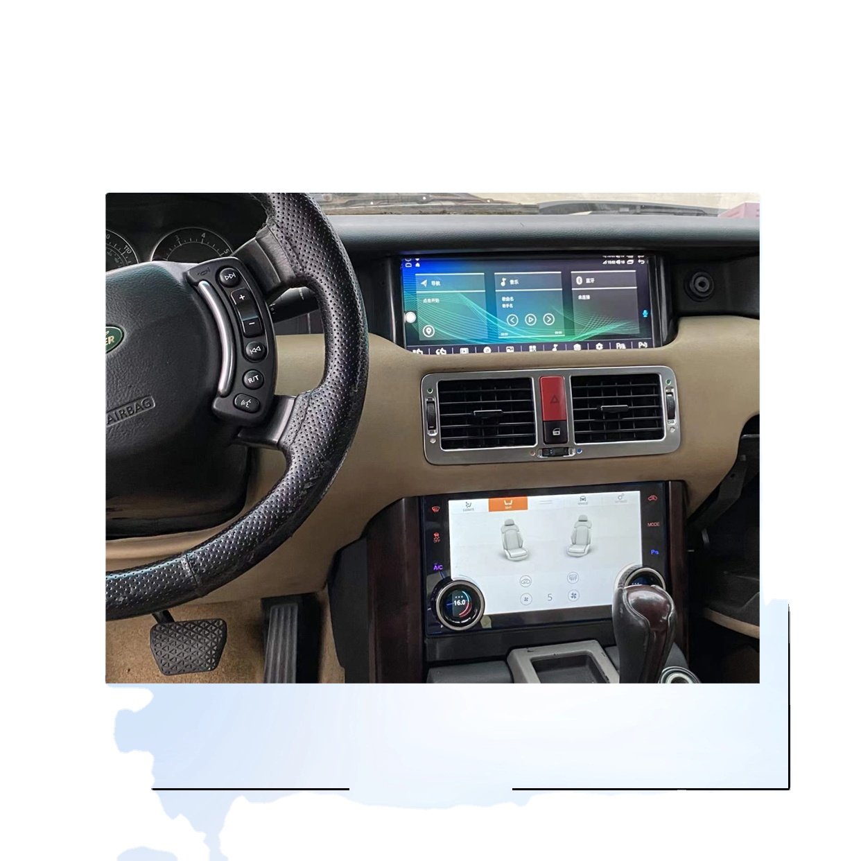 Tulis Land Rover Range Rover V8 L322 2002-2012 Android Car Radio AC Panel Multimedia Player Auto Stereo GPS Navigation Carplay