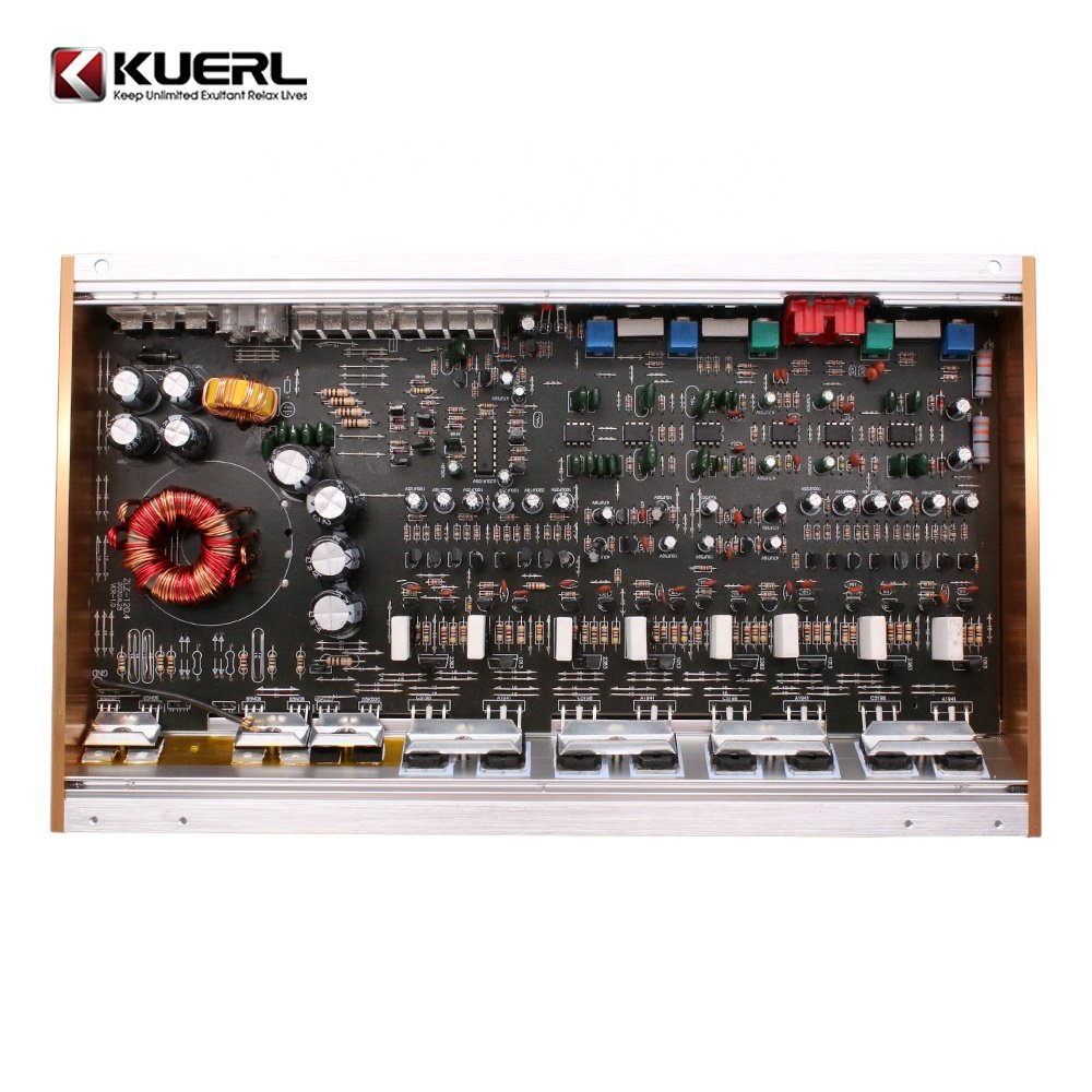 Factory Car Audio System Car Amplifier 12V 4 Channel Class AB Audio Car Amplifier