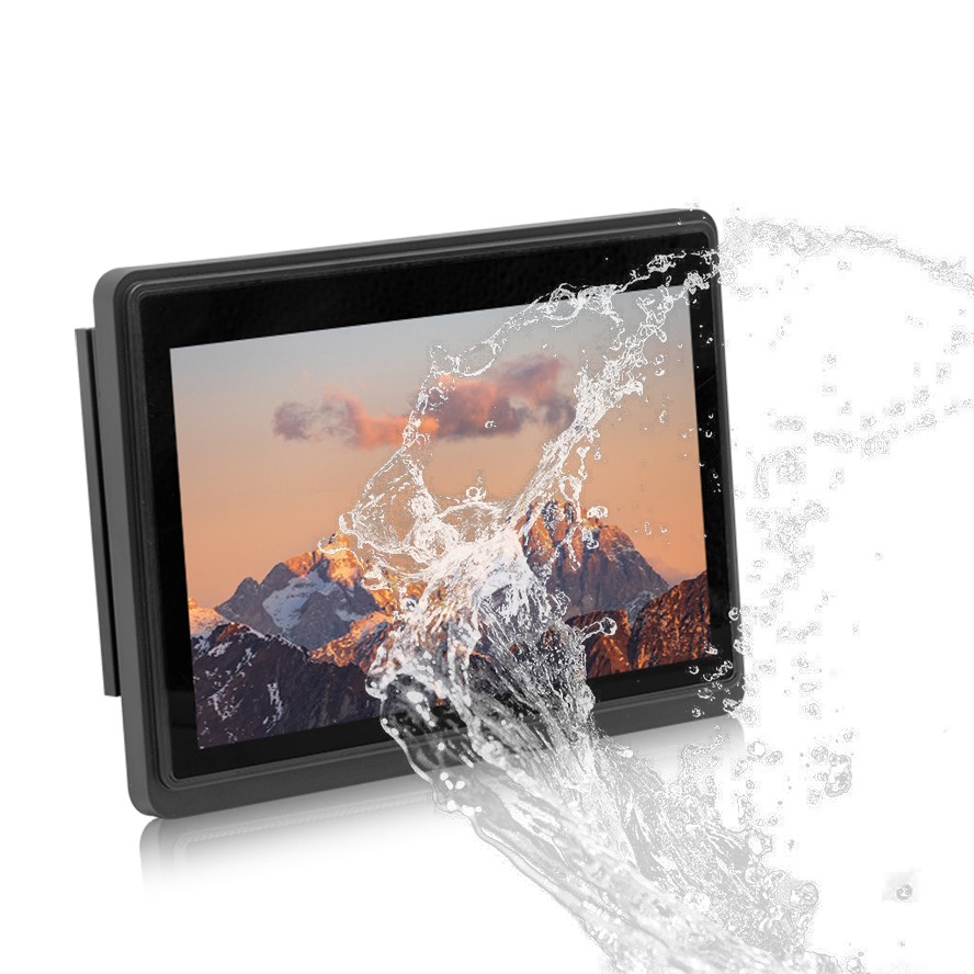 Sun Readable Open Frame Marine Boat Center Console Flat Display Ip65 Outdoor Lcd Industrial Touch Screen Monitor