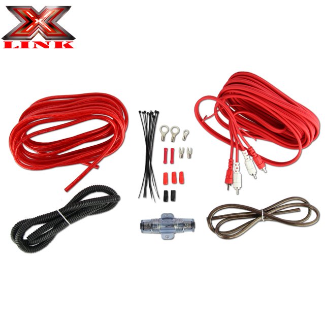 Standard Wire Car Audio Cable Kit Car Amplifier Wiring Kit Low Price