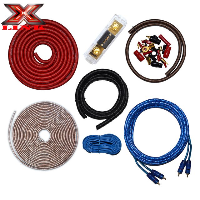 Standard Wire Car Audio Cable Kit Car Amplifier Wiring Kit Low Price
