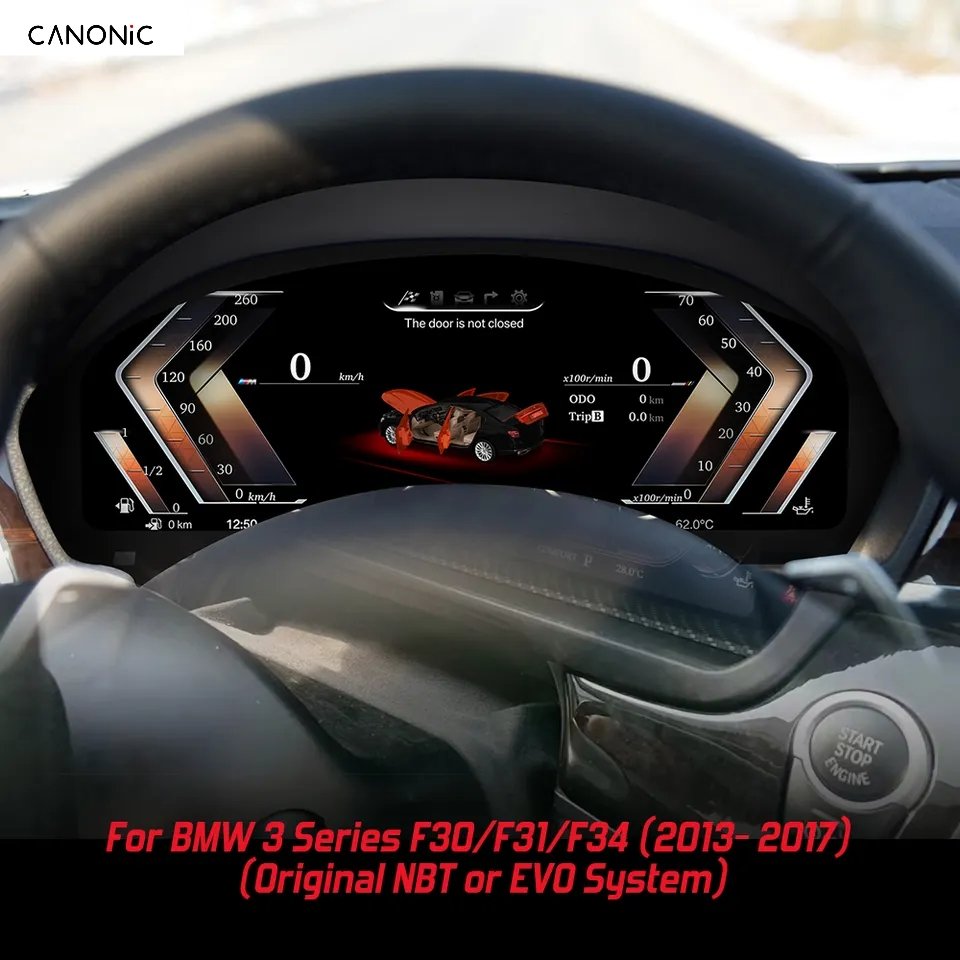 2023 New Design Car Digital Cluster for BMW 3 Series F30 F31 F32 2013-2017 Dashboard Instrument