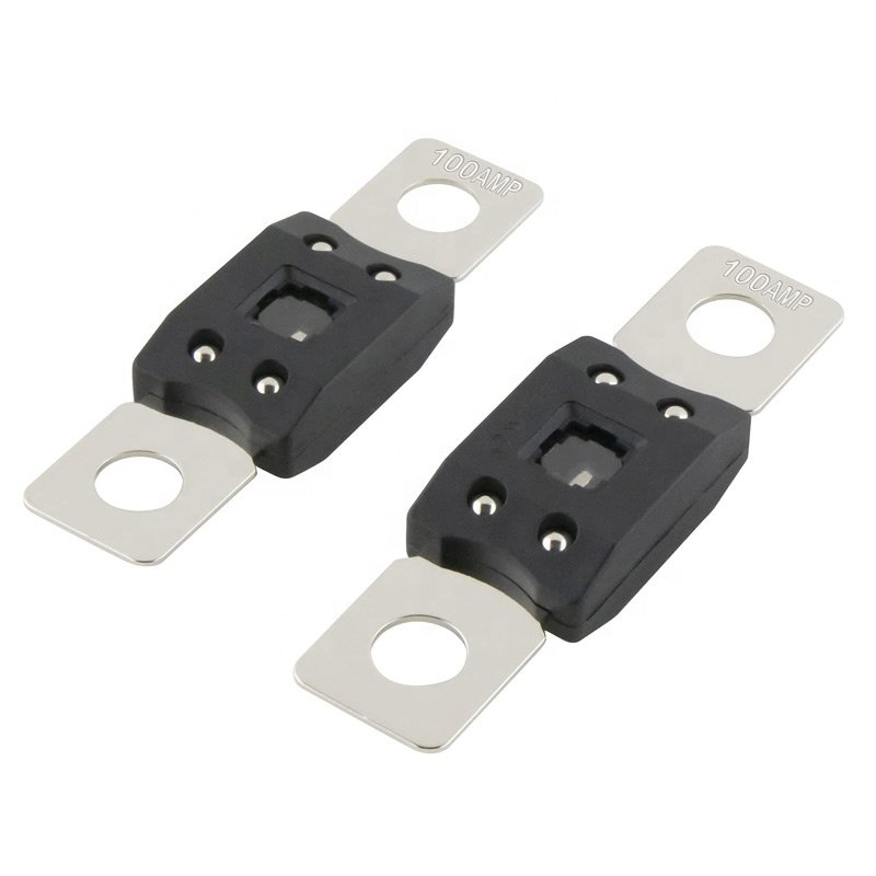 ANM AMG Bolt Down Blade Nylon Mega Fuse 40A 200 Amp High Current for Trailer Trucks Construction Vehicles Bus Audio Video System