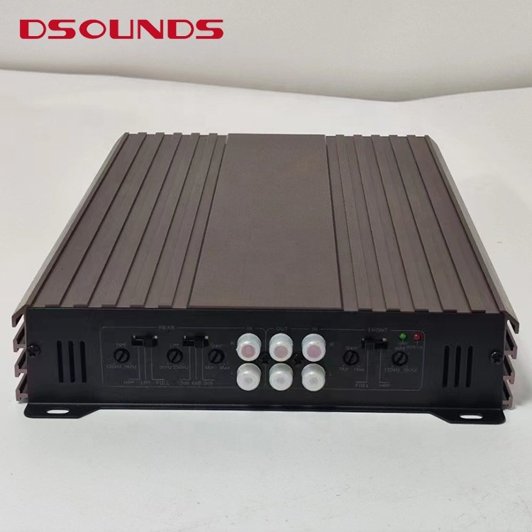 High Quality Car Audio Amplifier 4 Channel Amplifier with Full Range Car Amplifier 4x60WRMS Free Engraving of logo