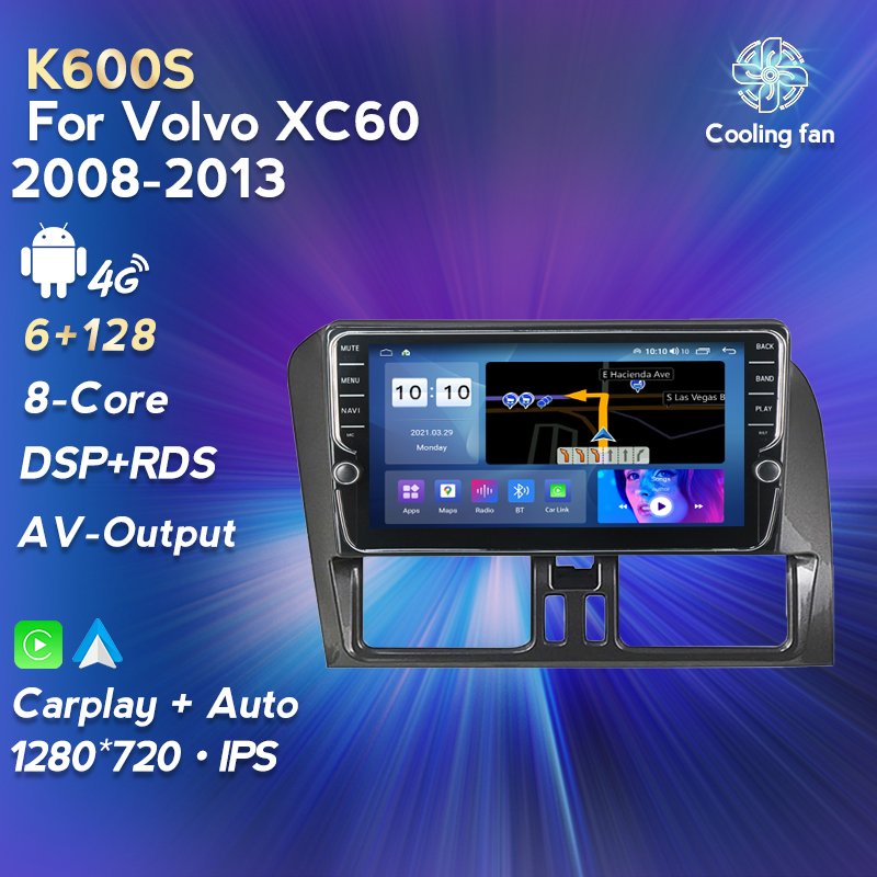 MEKEDE 8-Core Android System Car Radio Multimedia Player Navigation GPS for Volvo XC60 Stereo Autoradio Car-play