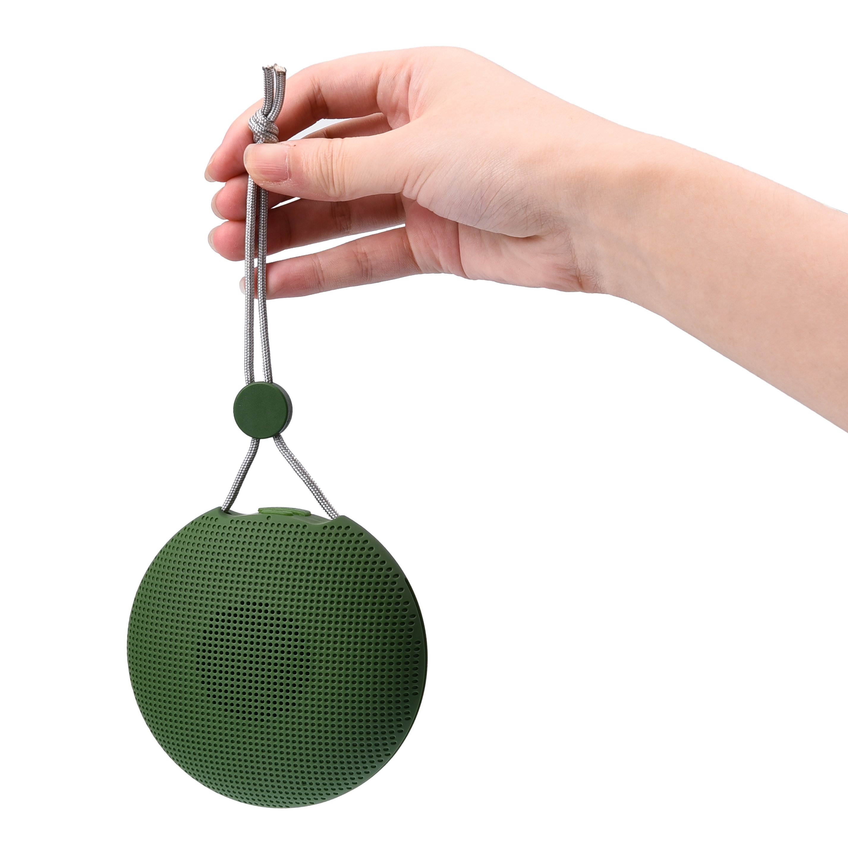 Aiaude 2024 hot seller product wireless bt speaker 5w outdoor portable mini speaker with lanyard