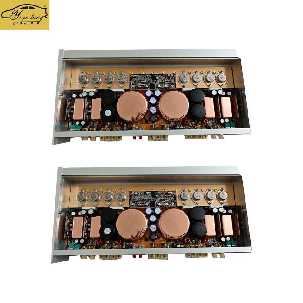 Korean High-Power Class D Monoblock Car Amplifier 4-Channel Separation with Crossovers Competition Subwoofer Car Audio System
