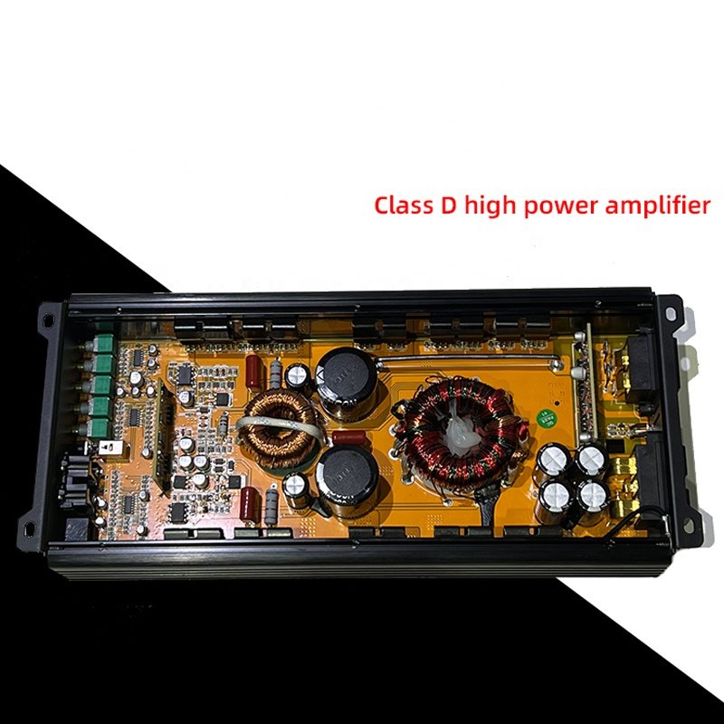 12V High Power 1200W Digital Car Audio Modification Amplifier Class D Mono Bock Car Amplifier