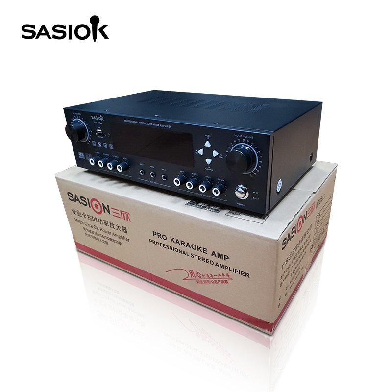 AV-735A 6(5.1) Channels Home Theatre System Power Amplifier Mixer Hifi Stereo Audio Manufacture Professional Amplifier