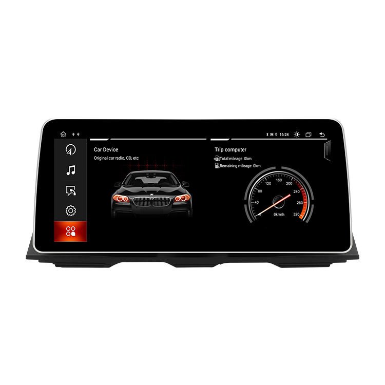 12.3inch Android 4G Carplay Car GPS Navigation Multimedia Radio Player Stereo for BMW 5 Series F10 F11 2011-2016 CIC/NBT WIFI