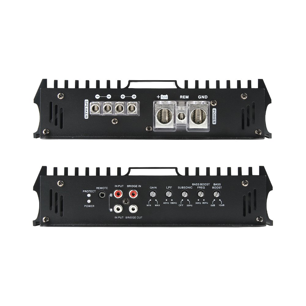 RMS Power 2000W Car Amplifier Class D Monoblock Amplifier Car Amplifier Subwoofer Korean PCB Board