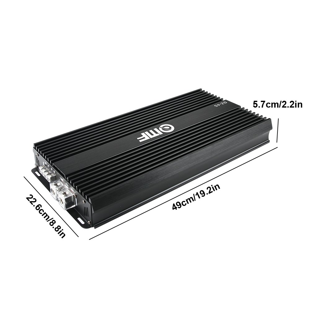 RMS Power 2000W Car Amplifier Class D Monoblock Amplifier Car Amplifier Subwoofer Korean PCB Board