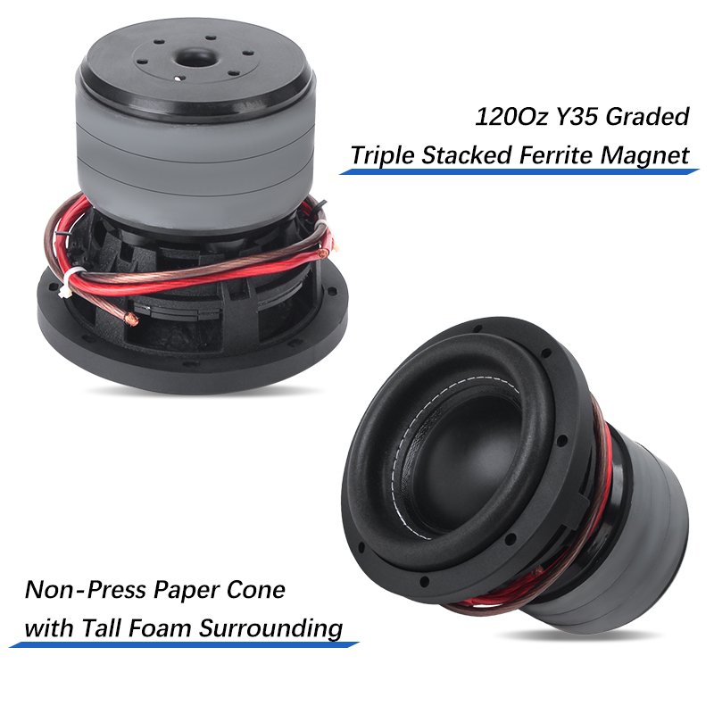 Car Sound System Mini Subwoofer 6.5inch 8 10 Speaker 1000watts Subwoofer Hifi