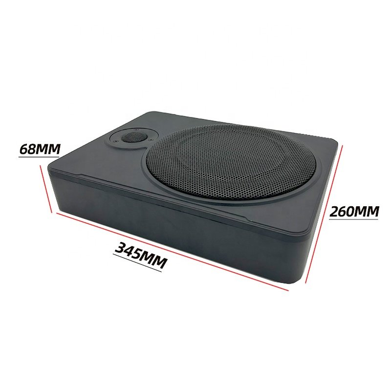 Professional Car Audio Subwoofer 8 Inch 10 Inch Seat Slim Woofer 12V Ultra-thin Subwoofer for Car with Amplifier