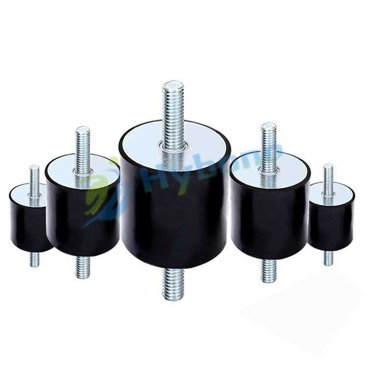 Vibration Absorbing Speaker Round Rubber Feet Pads for Audio Accessories Amplifier Isolator Moulded Rubber Foot Cushion