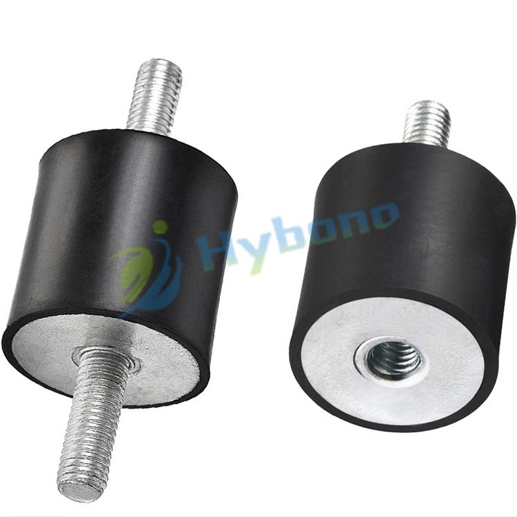 Vibration Absorbing Speaker Round Rubber Feet Pads for Audio Accessories Amplifier Isolator Moulded Rubber Foot Cushion