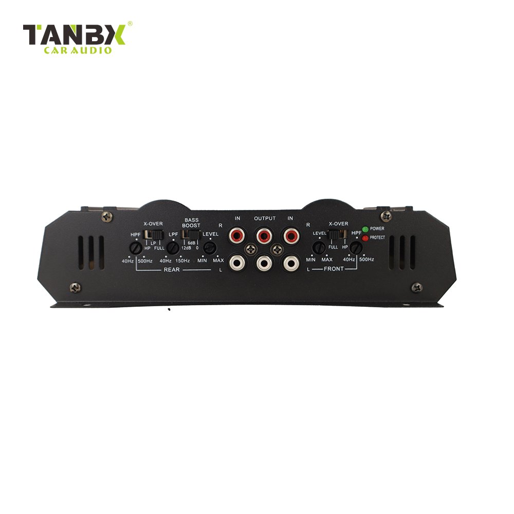 Factory 4 Channel Sound Digital High Power Car Amplifier 3800W Professional Class AB Cheap Price(TB-JG1500.4)