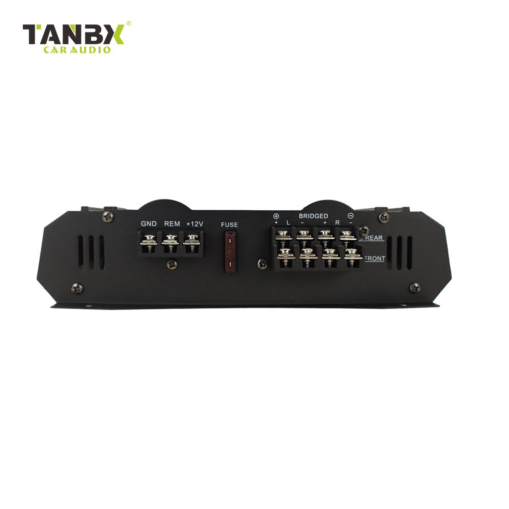 Factory 4 Channel Sound Digital High Power Car Amplifier 3800W Professional Class AB Cheap Price(TB-JG1500.4)