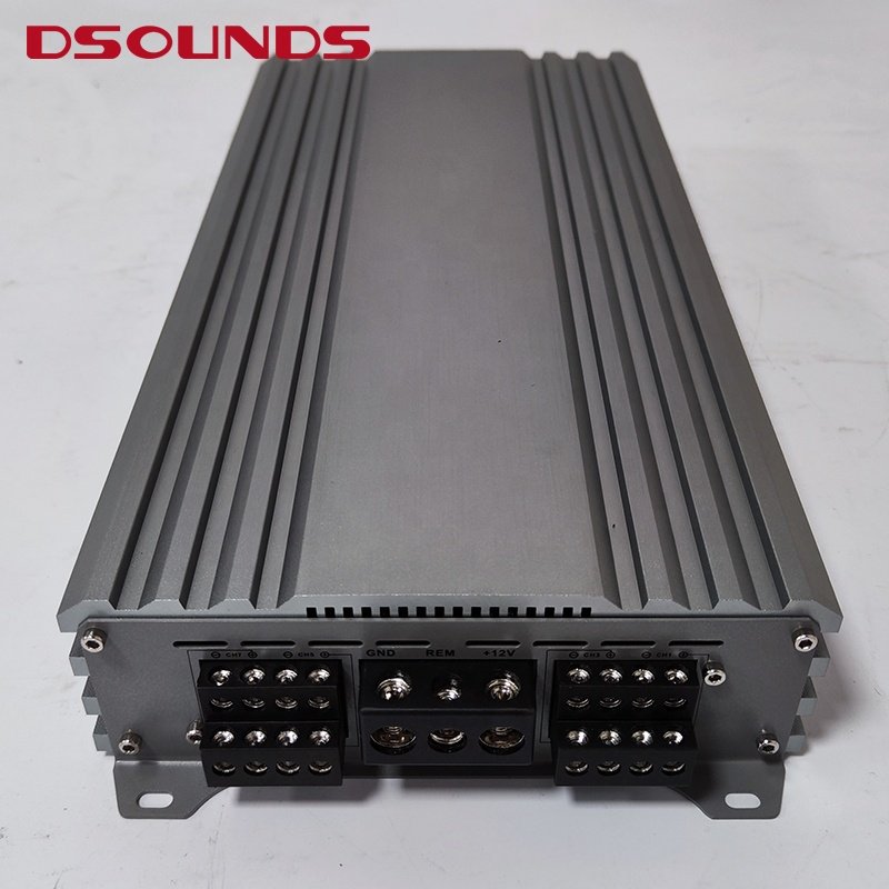 8 Channel Post Power Amplifier 85Wx8CH with 8 Channel Car Audio Amplifier of High Power for Car Subwoofer Speaker