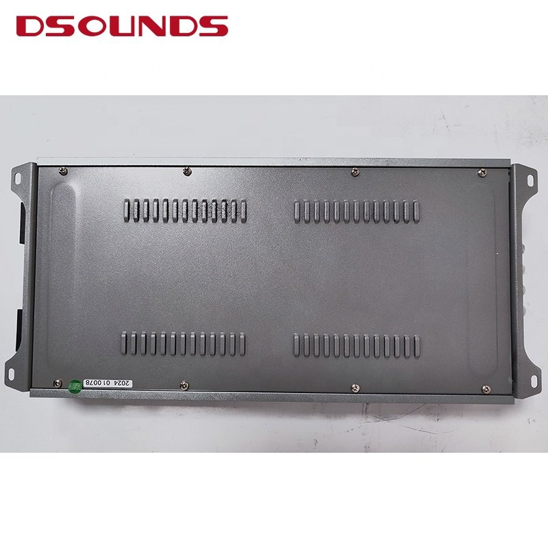 8 Channel Post Power Amplifier 85Wx8CH with 8 Channel Car Audio Amplifier of High Power for Car Subwoofer Speaker