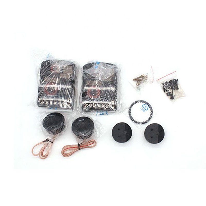 6.5 Inch 3 Way Car Front Door Speakers Audio Component Full Range Tweeter Woofer Speaker