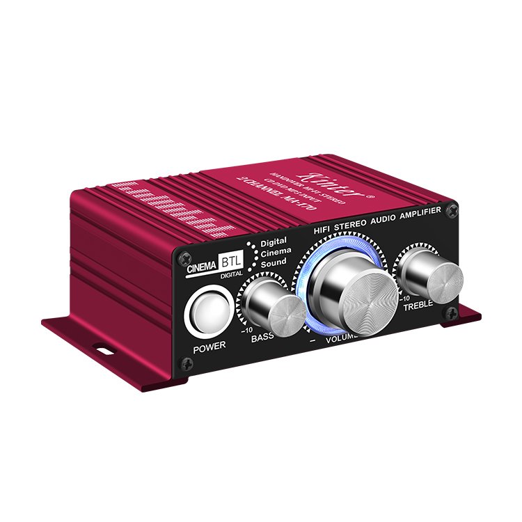 Kinter MA-170 2 Channel Power Car Sound System Audio Amplifier Mini Amp