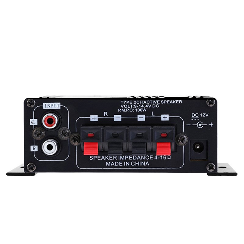 Kinter MA-170 2 Channel Power Car Sound System Audio Amplifier Mini Amp